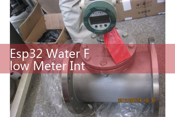 Esp32 Water Flow Meter Integration: Coding a Digital Pulse Sensor to Web Server