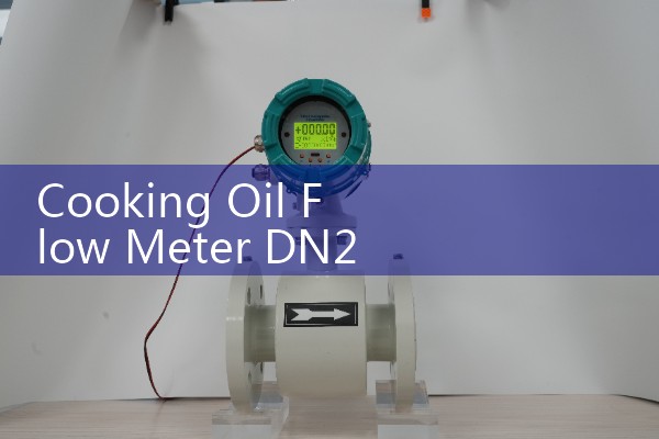 Cooking Oil Flow Meter DN25 Restaurant Supply Bottling Layouts