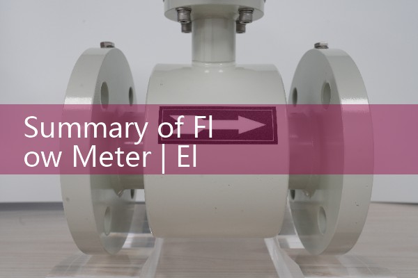 Summary of flow meters